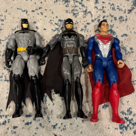 DC Comics Batman vs Superman (2015) Mattel Figures plus extra Batman - Picture 2 of 3